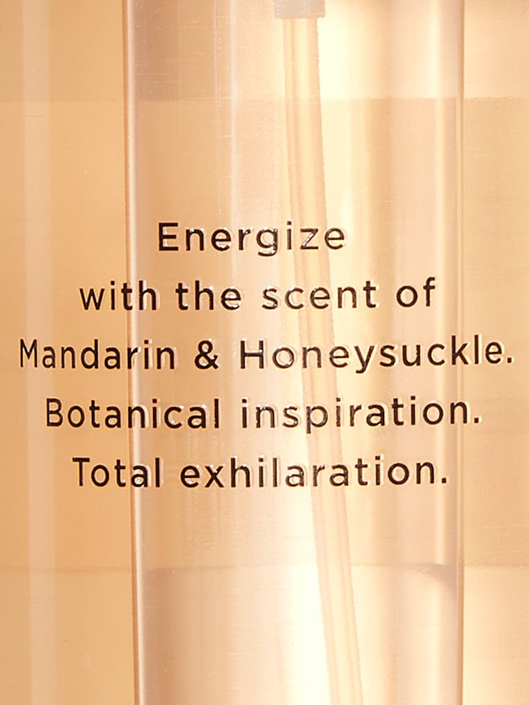 Natural Beauty Mandarin & Honeysuckle Brume Parfumée Corps, Description, large