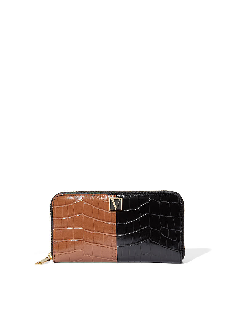 Le Portefeuille Victoria, Croc Colorblock, large