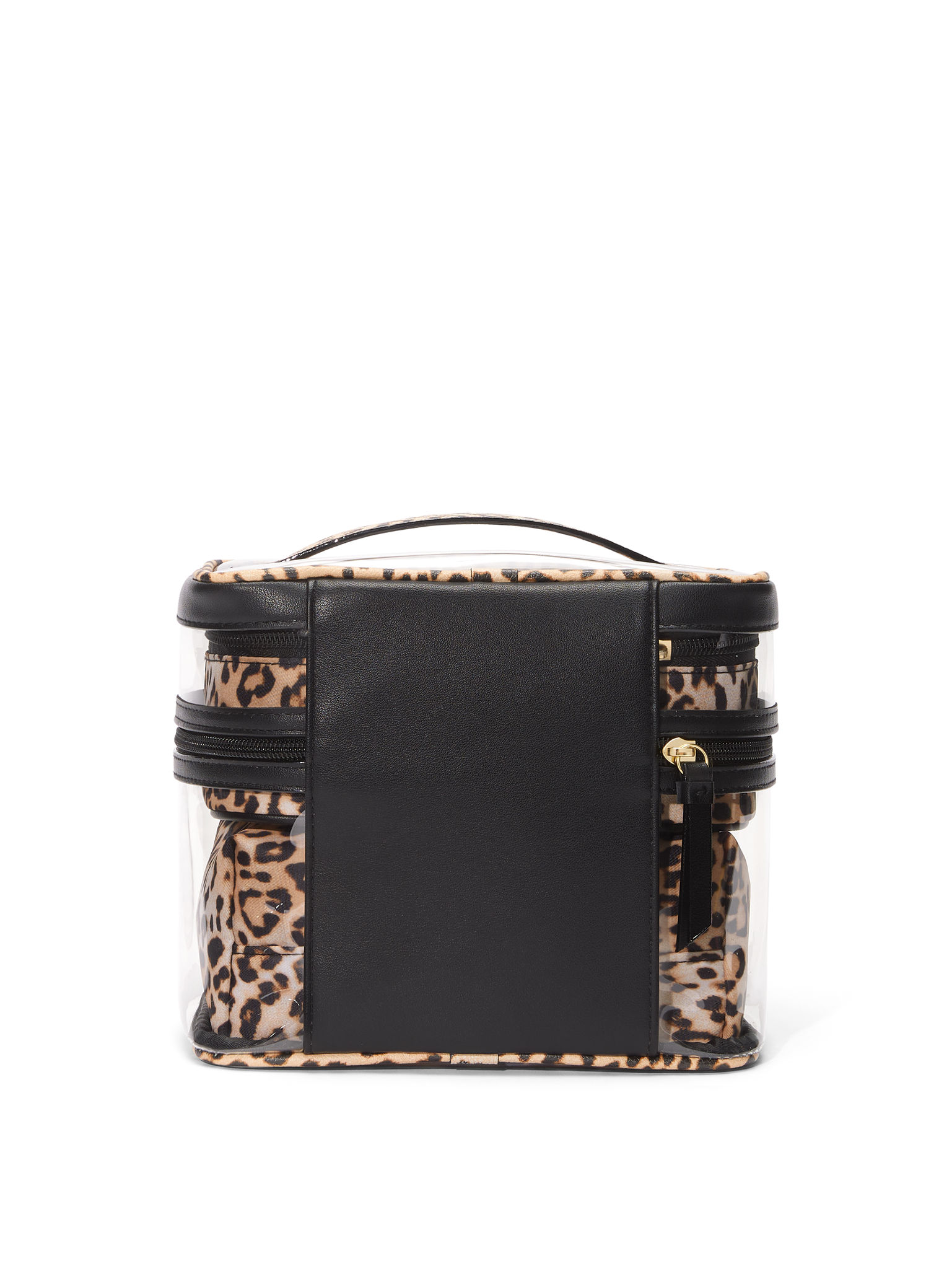 Trousse De Maquillage 4 Pièces, LEOPARD, large