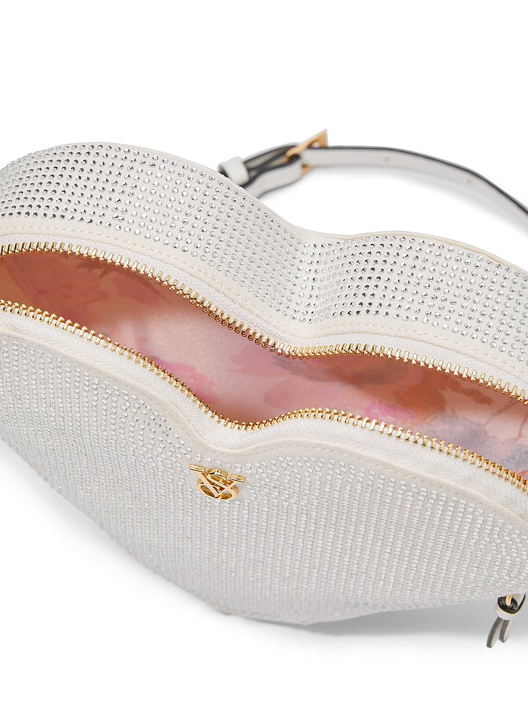 Sac À Bandoulière Cœur, Bridal, large