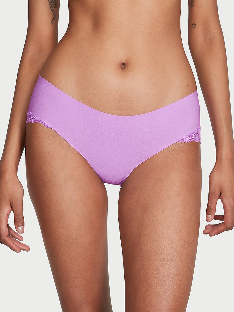 Culotte Haute Invisible Bordée De Dentelle, Purple Paradise, large