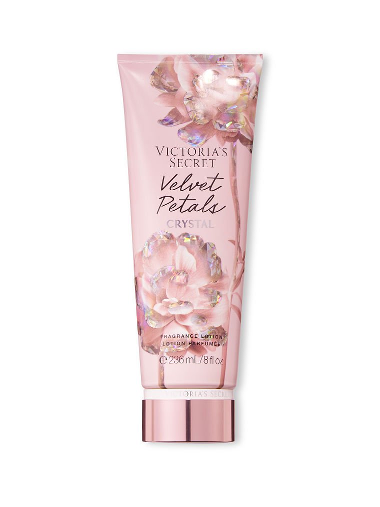 Édition Limitée Velvet Petals Crystal Lait Parfumé Corps, Description, large