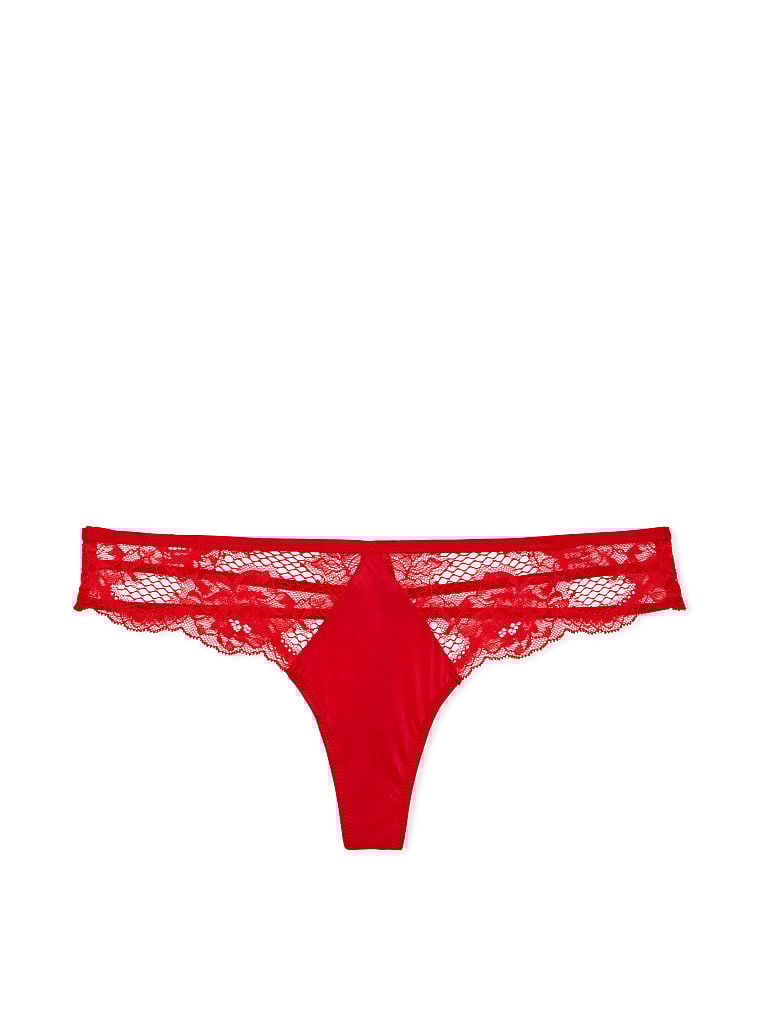 String Bordé De Dentelle, Description, large