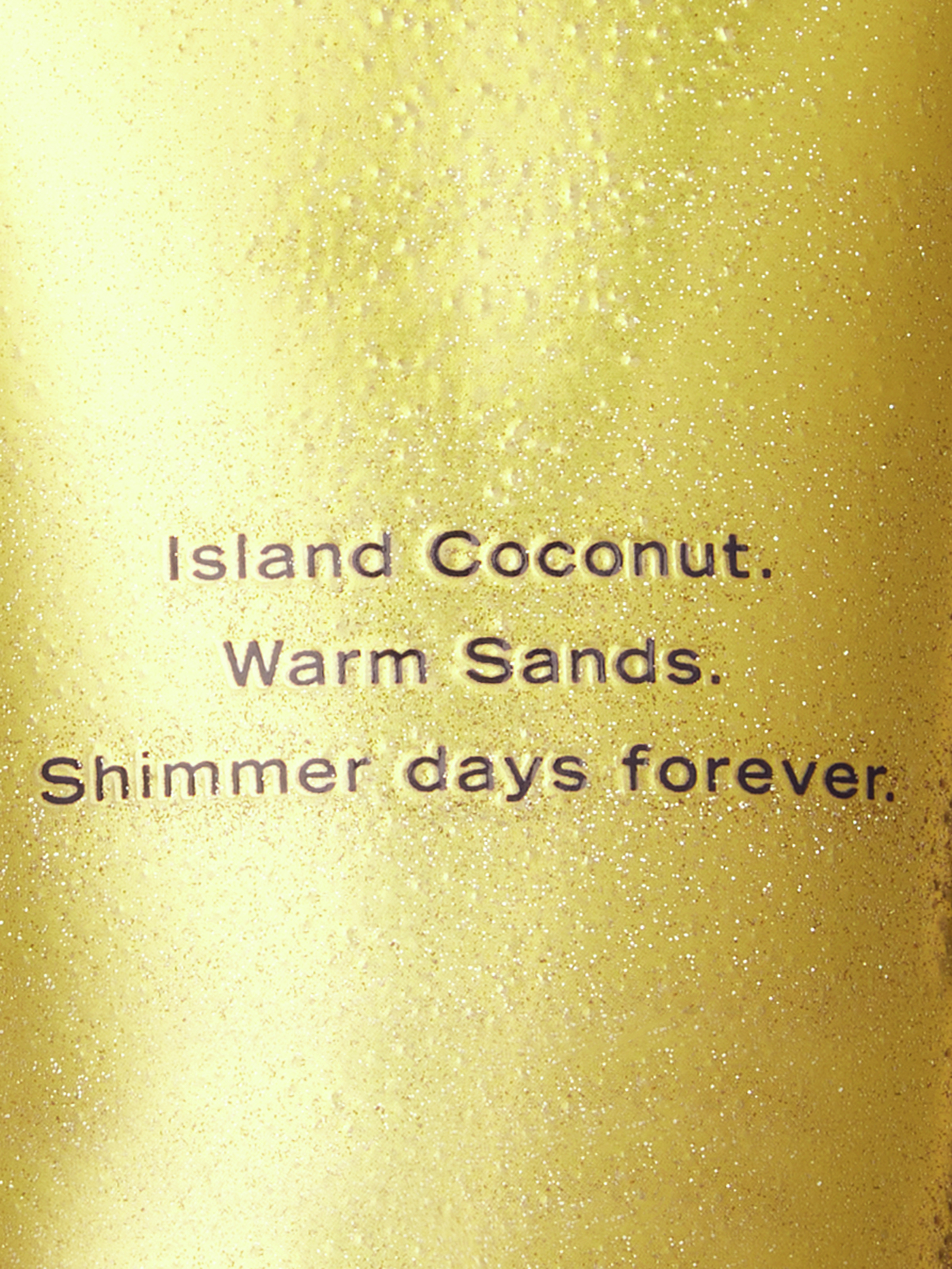Coconut Passion Shimmer Lait Parfumé Corps, Description, large