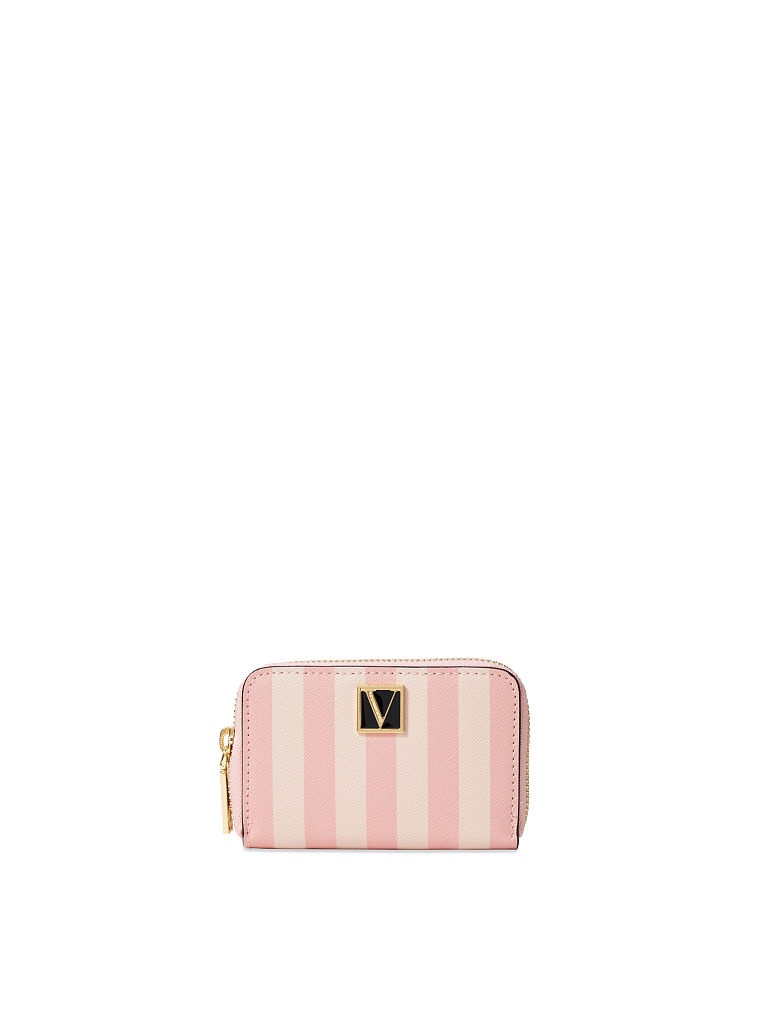 Le Petit Portefeuille Victoria, Signature Stripe, large