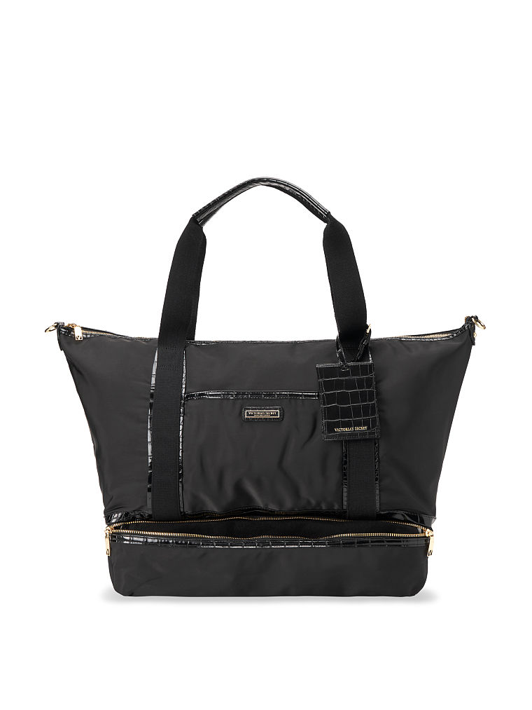 Sac De Voyage, Black Lily, large