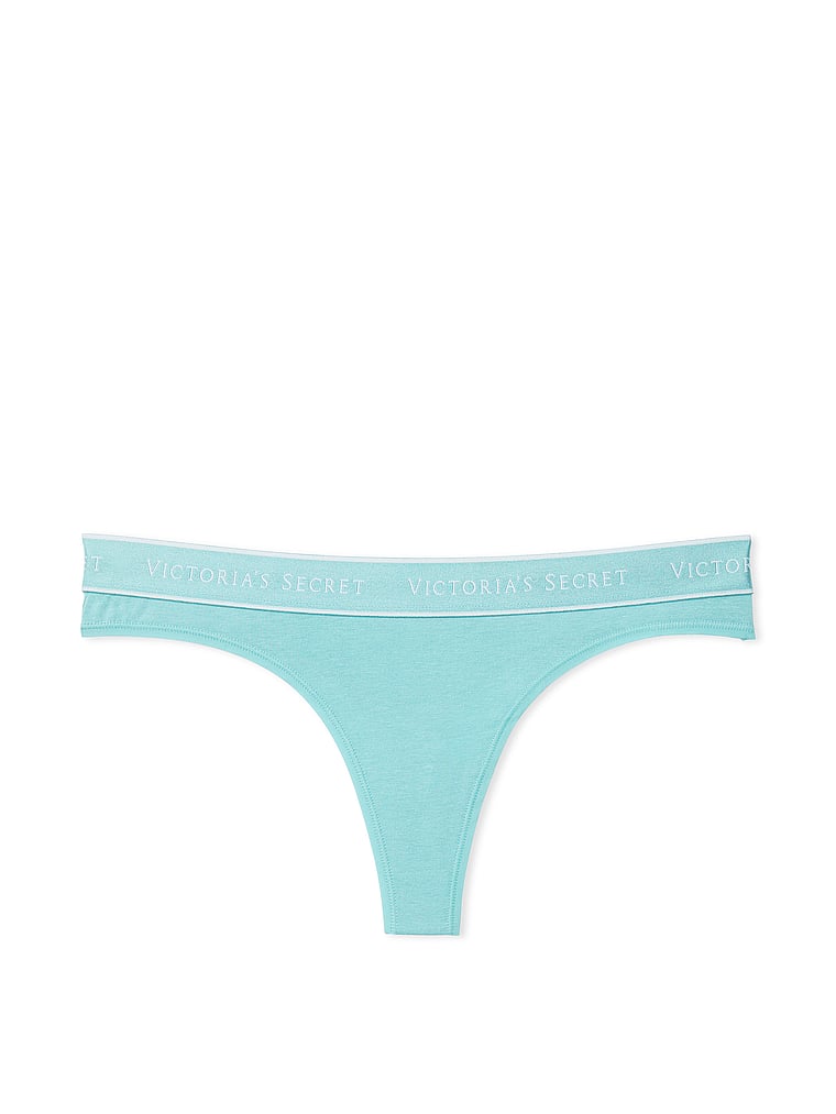 String En Coton Avec Logo, Fountain Blue, large