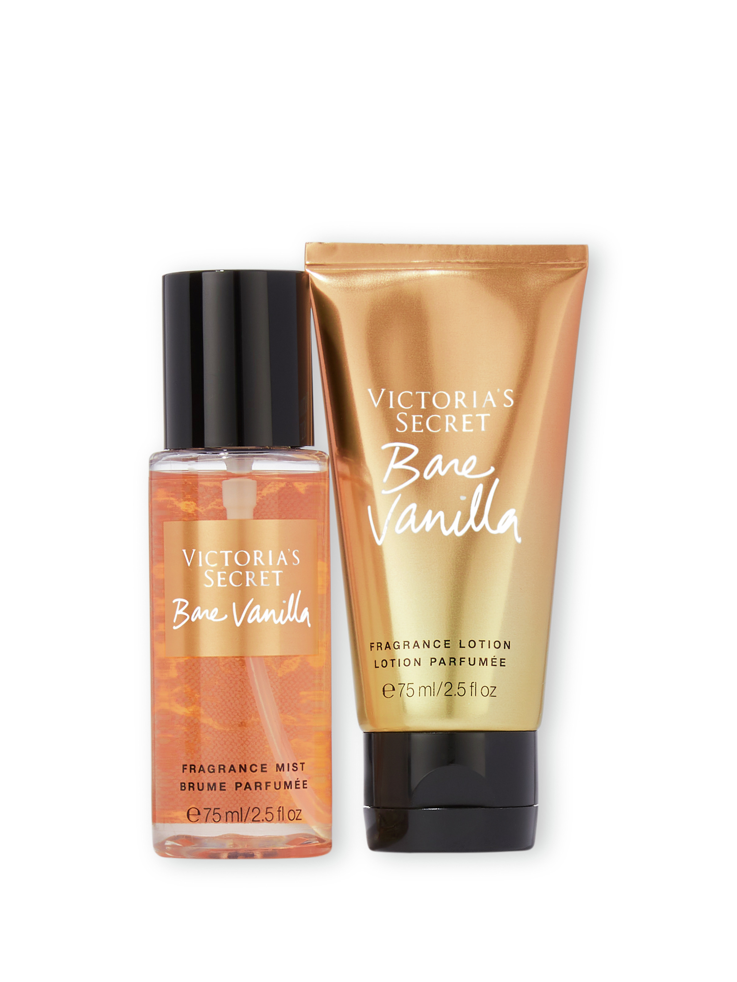 Bare Vanilla Duo Mini Brume Parfumée Et Mini Lait Parfumé Corps, Description, large