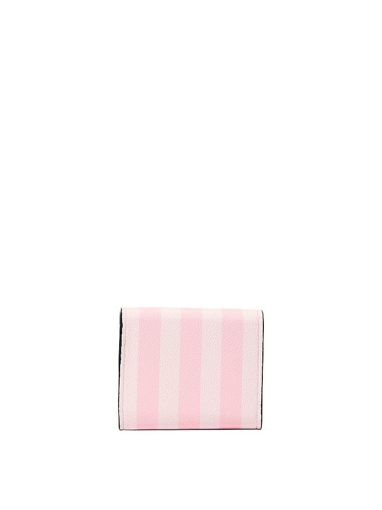 Small Flap Wallet, Heritage Stripe, large