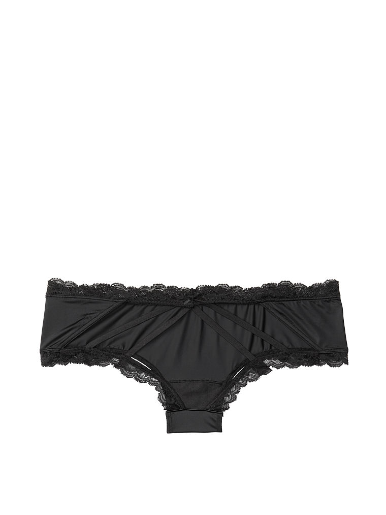 Tanga À Lanière Open Back, Black, large