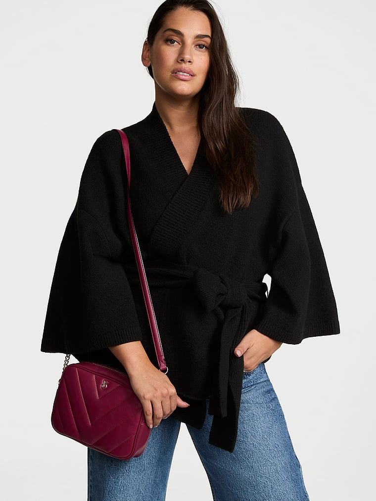 Crossbody Camera Bag, Campari, large