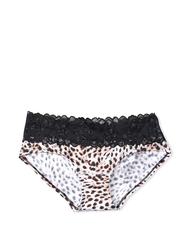 Hipster En Coton Stretch, Taille En Dentelle, Artic Animal, large