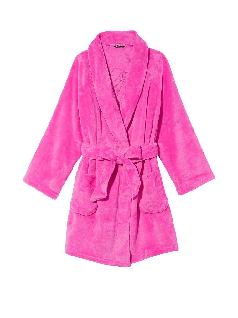 Robe De Chambre Courte Ultra Douce, Description, large