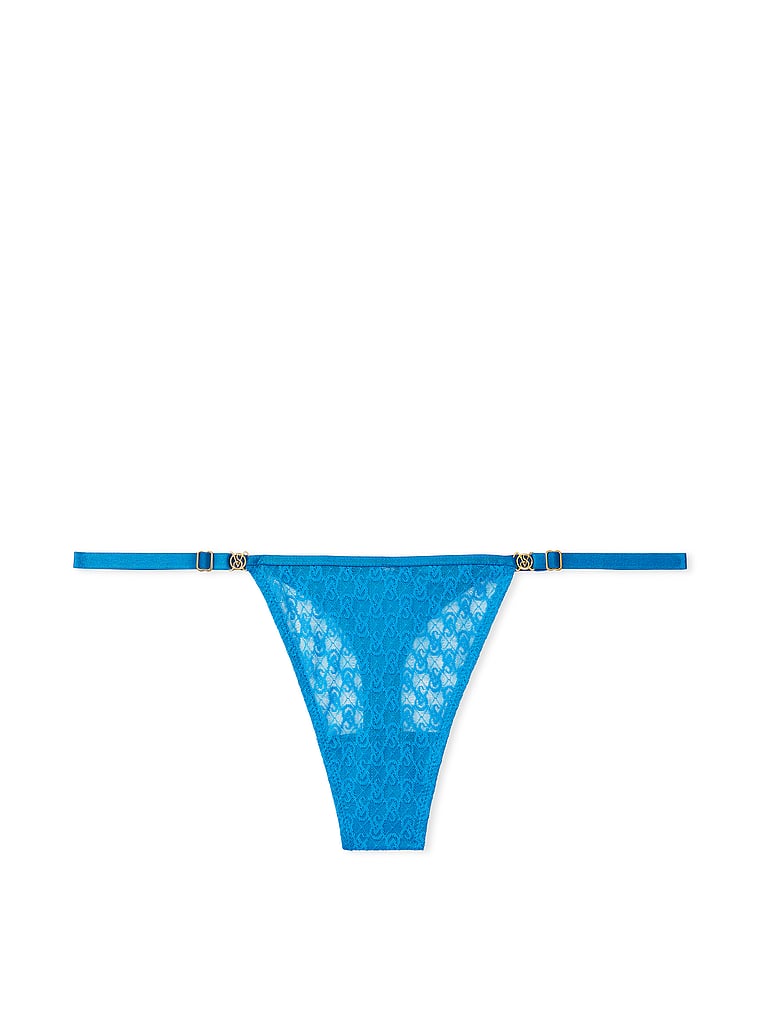 String Ajustable En Dentelle Icon By Victoria's Secret, Shocking Blue, large
