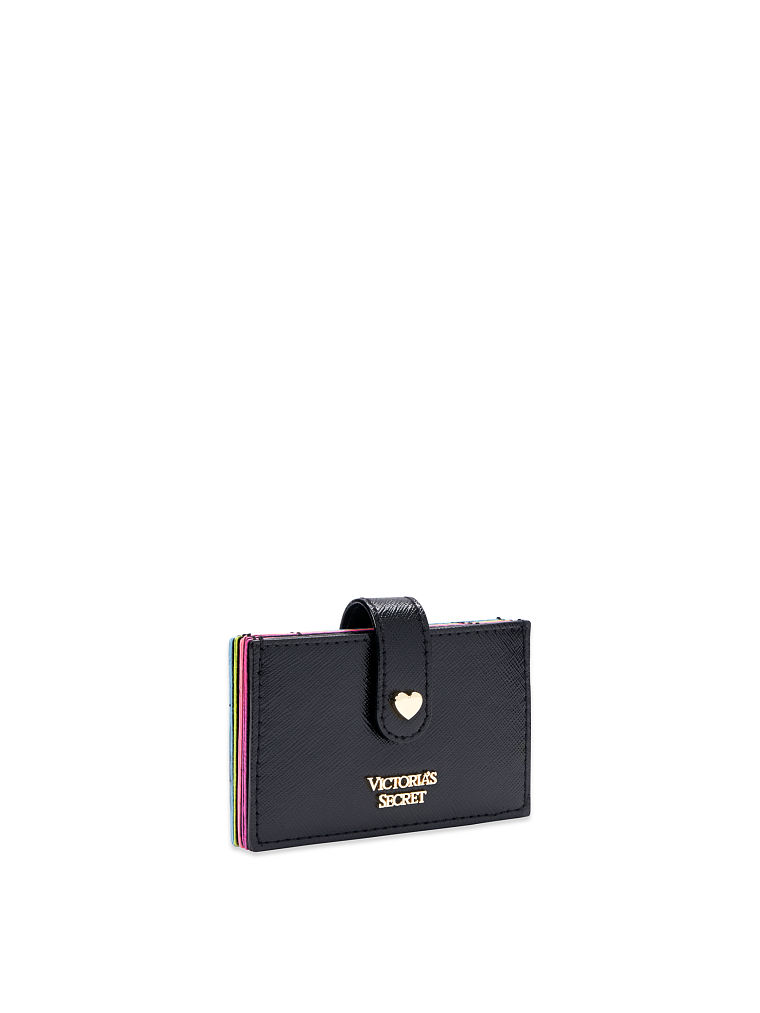 Porte-cartes Accordéon, Black, large