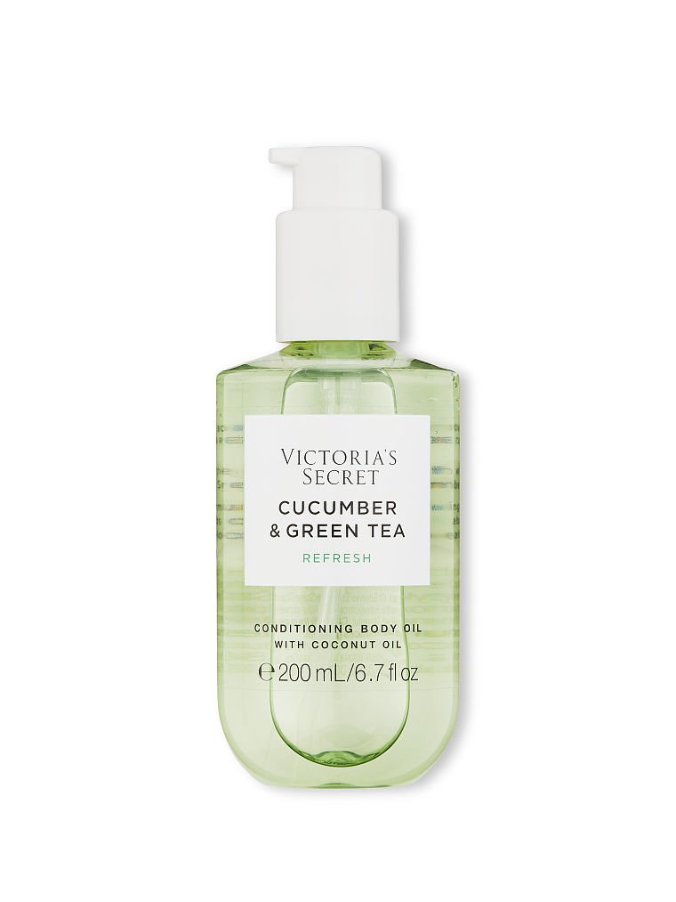 Cucumber & Green Tea Huile Revitalisante Pour Le Corps Natural Beauty, Description, large