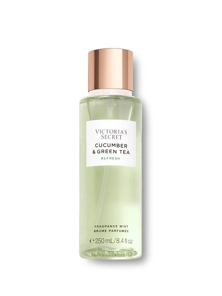 Cucumber & Green Tea Brume Parfumée Corps Natural Beauty, Description, large