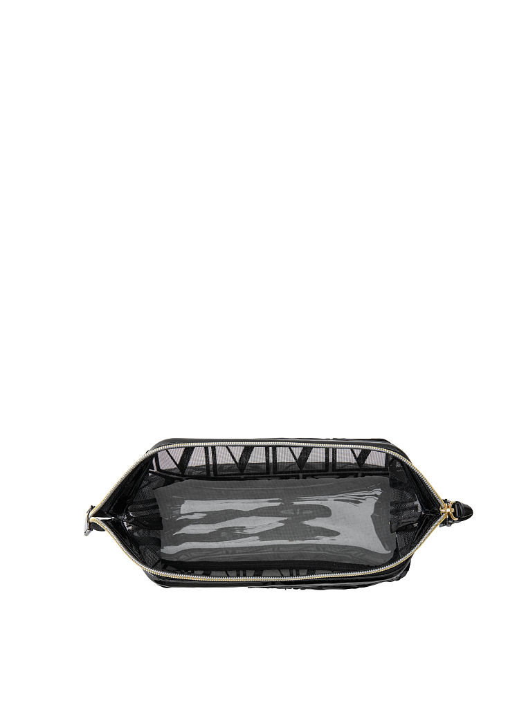 Trousse De Maquillage Monogramme V, Black, large