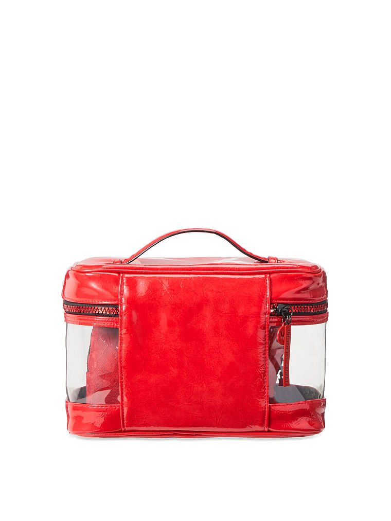 Superbe Trousse Rouge Pour Le Week-end, Red, large