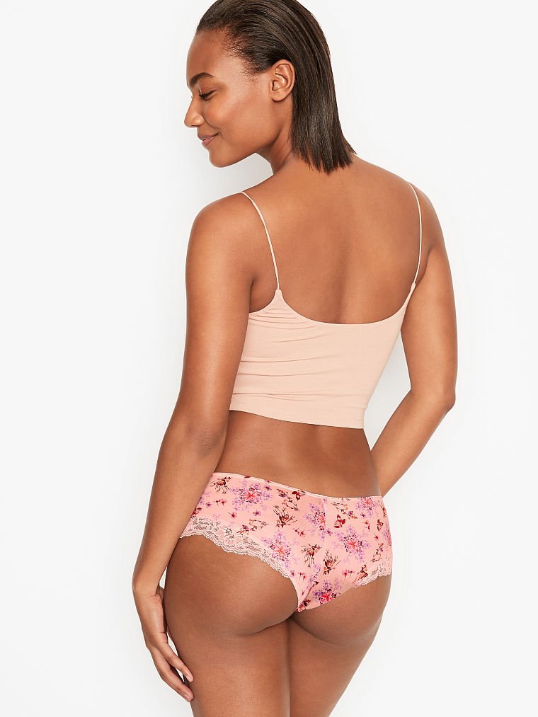 Mini Tanga Avec Empiècement En Dentelle, Description, large