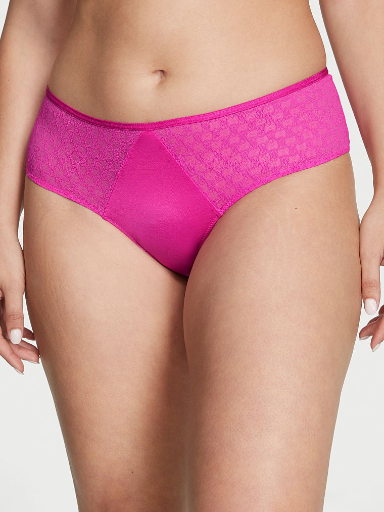 Culotte En Dentelle Icon By Victoria's Secret, Fuchsia Frenzy, large