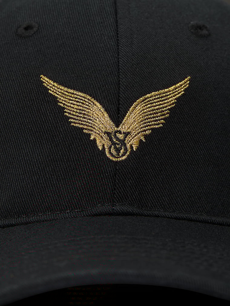 Victoria's Secret Backstage Baseball Hat, Black, large