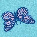 Bikini Blue Butterflies