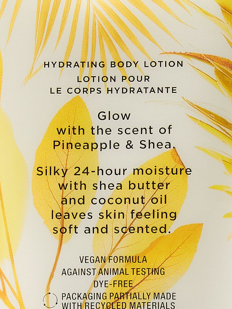 Pineapple Shea Glow Lait Parfumé Corps, PineappleSheaGlow, large