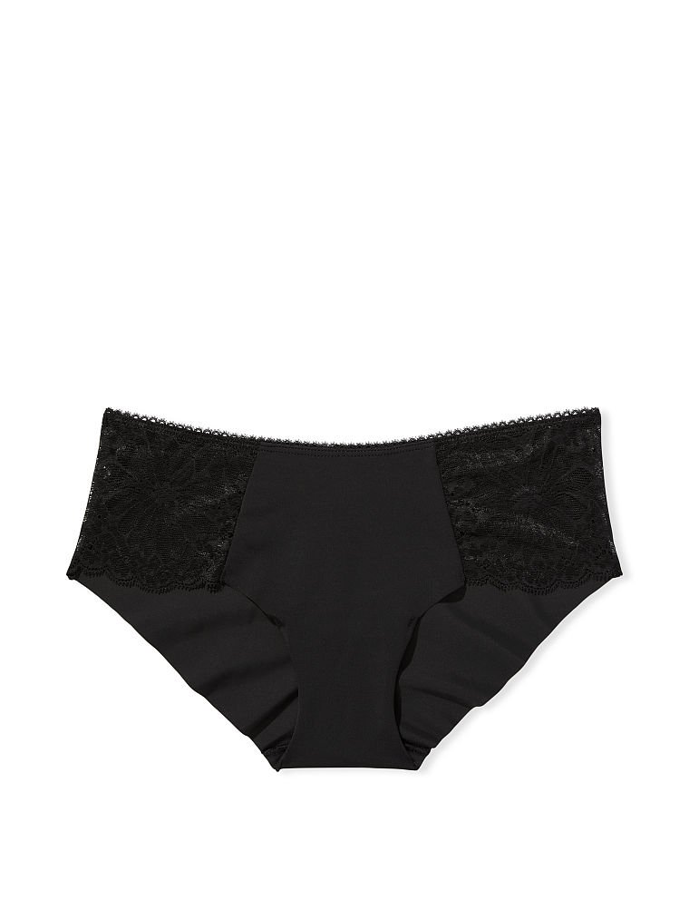 Culotte Haute Invisible En Dentelle Florale, Description, large