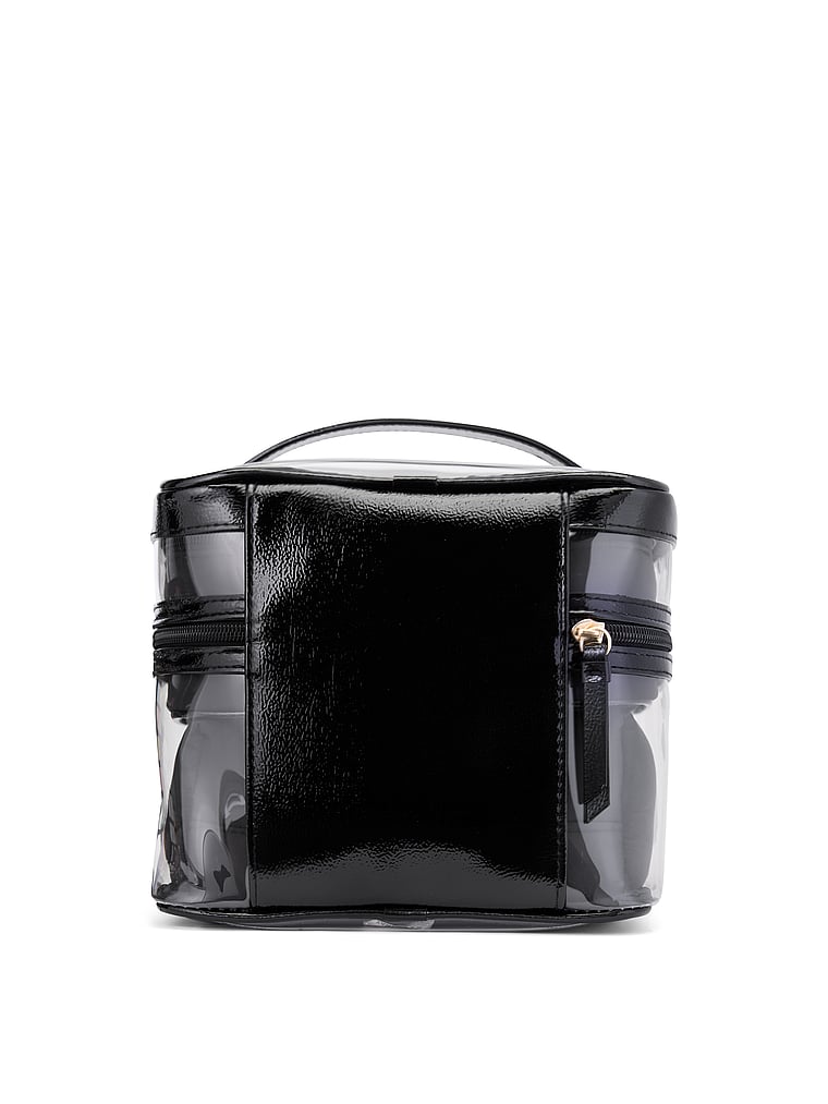 Trousse De Maquillage 4 Pièces, Black V-Quilt, large