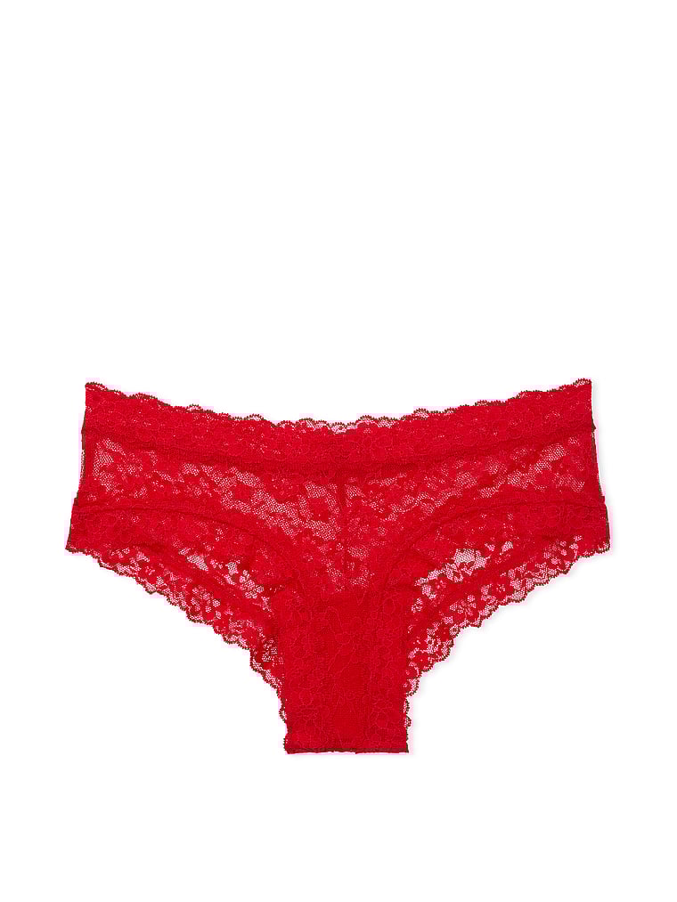 Culotte En Dentelle, Lipstick Red, large