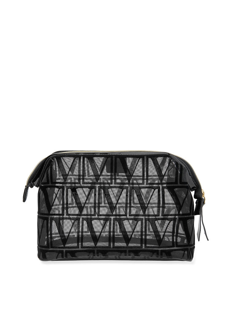Trousse De Maquillage Monogramme V, Black, large
