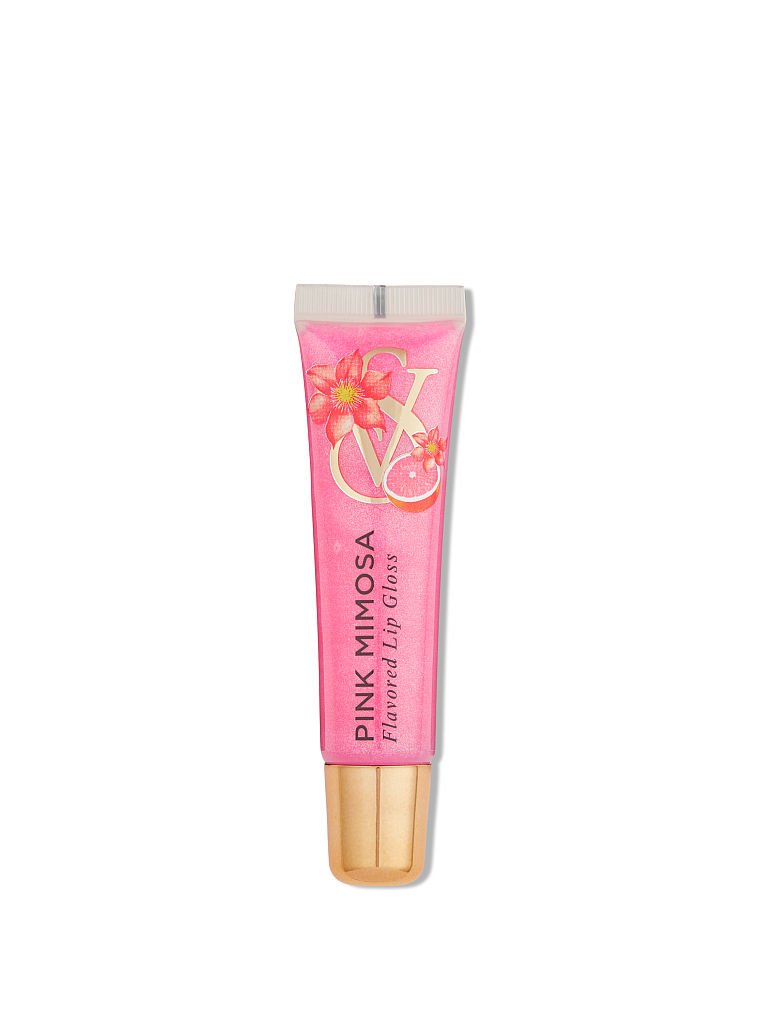 Pink Mimosa Gloss Parfumé Pour Les Lèvres, Description, large